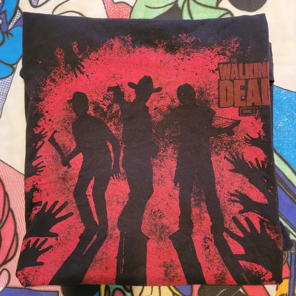 walking dead amc promo shirt